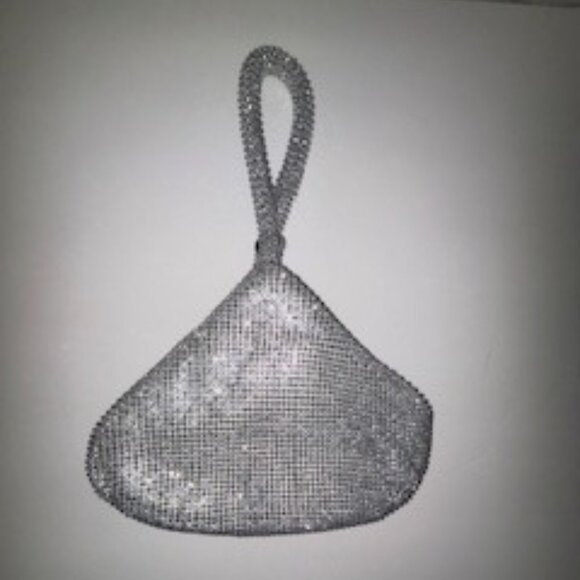DSW Handbags - DSW- Silver Rhinestone Handbag